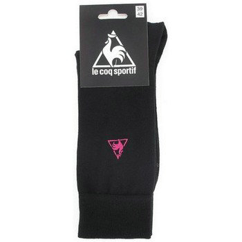 Le Coq Sportif Chaussettes De Sport Brodées Noir Fuchsia - Chaussettes Homme